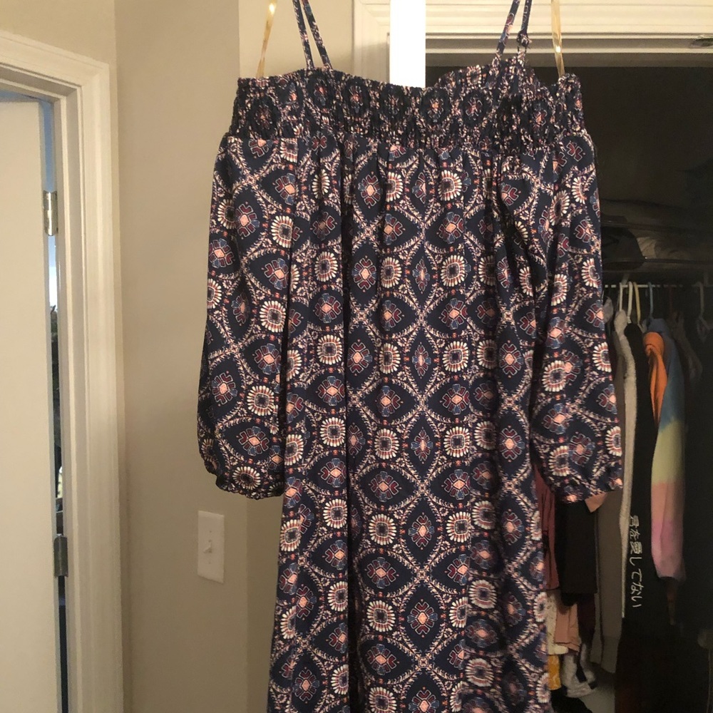 Off the shoulder dress